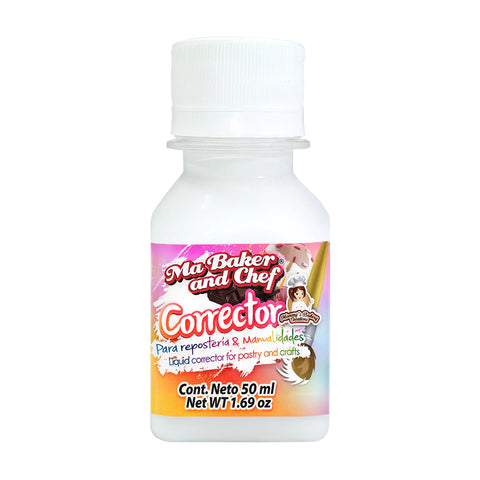 Corrector Liquido Para Reposteria 50ml Ma Baker And Chef