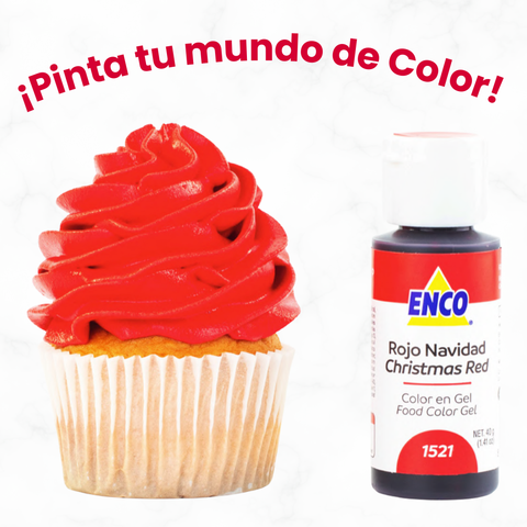 Enco Color ROJO NAVIDAD en gel 40gr