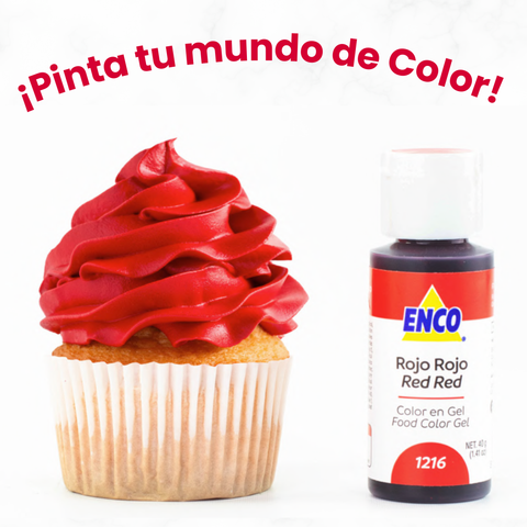 Enco Color ROJO ROJO en gel 40gr