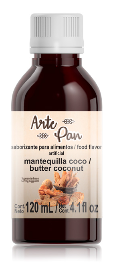 Arte Pan Mantequilla Coco Deiman 120ml