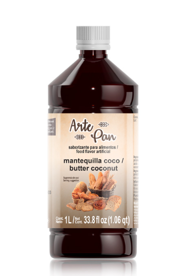Arte Pan Mantequilla Coco Deiman 1lt