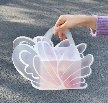 Caja de Acetato Mariposa Paq c/5 piezas