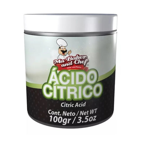 Acido Citrico Ma Baker And Chef 100g