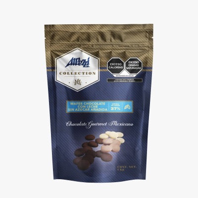 Wafer chocolácteo SIN AZÚCAR Alpezzi Collection (900g)