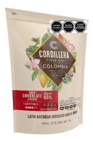 Chocolate Amargo 65% Cordillera 1kg