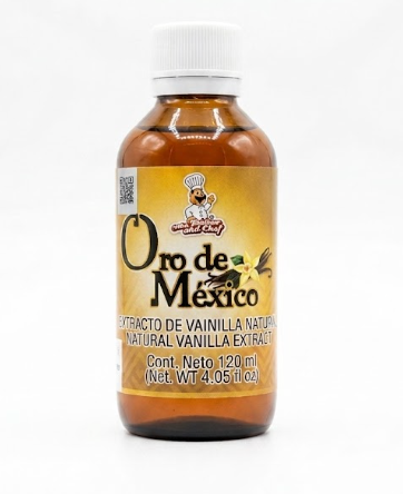 Extracto De Vainilla Natural Oro De México 120ml Ma Baker And Chef
