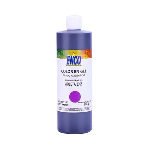 Color Comestible Gel Enco Morado 500 Gramos 1624