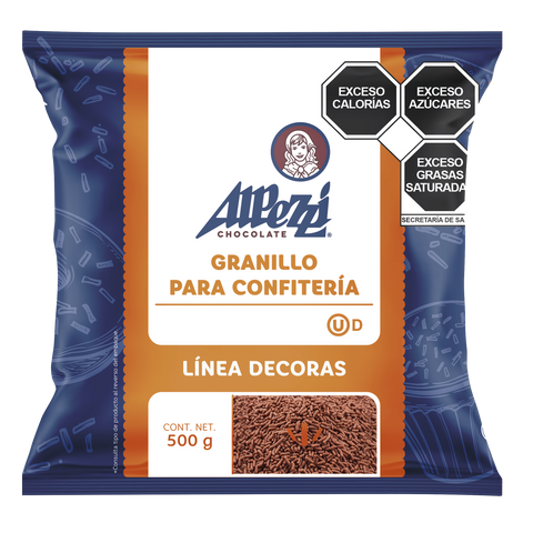 Granillo Alpezzi Sabor Chocolate Lácteo – 500 g