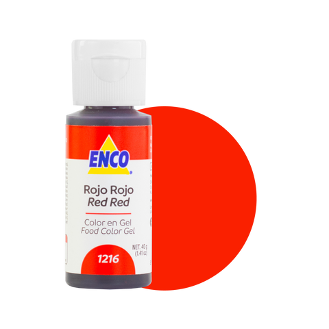 Enco Color ROJO ROJO en gel 40gr
