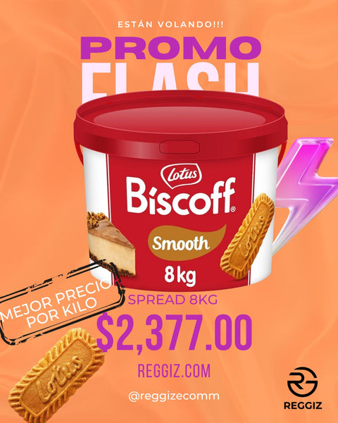 Crema Lotus Biscoff – Cubeta de 8 kg