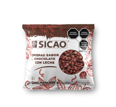 Sicao Chispas Chocolate Lácteo 500grs Chip sucedáneo