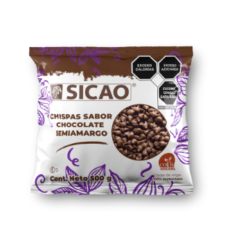 Sicao Chispas Chocolate Semiamargo 500grs Chip sucedáneo