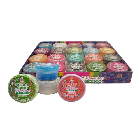 Kit Matizador en Polvo Tonos por Amor a México 20 Colores 7g Ma Baker And Chef