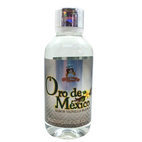 Sabor Vainilla Blanca "Oro de México" 120 ml Ma Baker And Chef