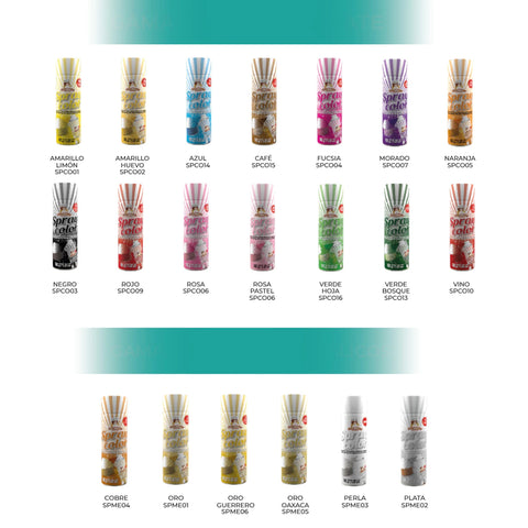 Spray Color Pintura Mate 45g Ma Baker And Chef