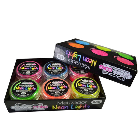 Kit de Matizador Neon Lights 6 Colores 3g Ma Baker And Chef