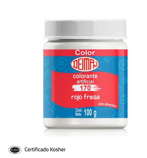 Colorante Deiman Rojo Fresa 170 100 gramos