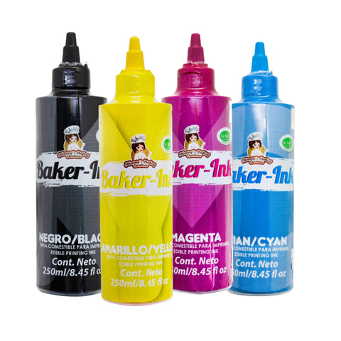 Baker-Ink (Tintas Comestibles para Impresora) 250ml Ma Baker And Chef